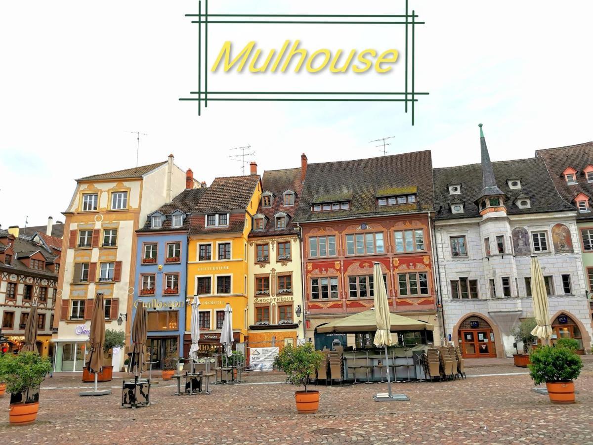 Appart Industriel A 5 Min A Pieds De La Gare Apartamento Mulhouse Exterior foto